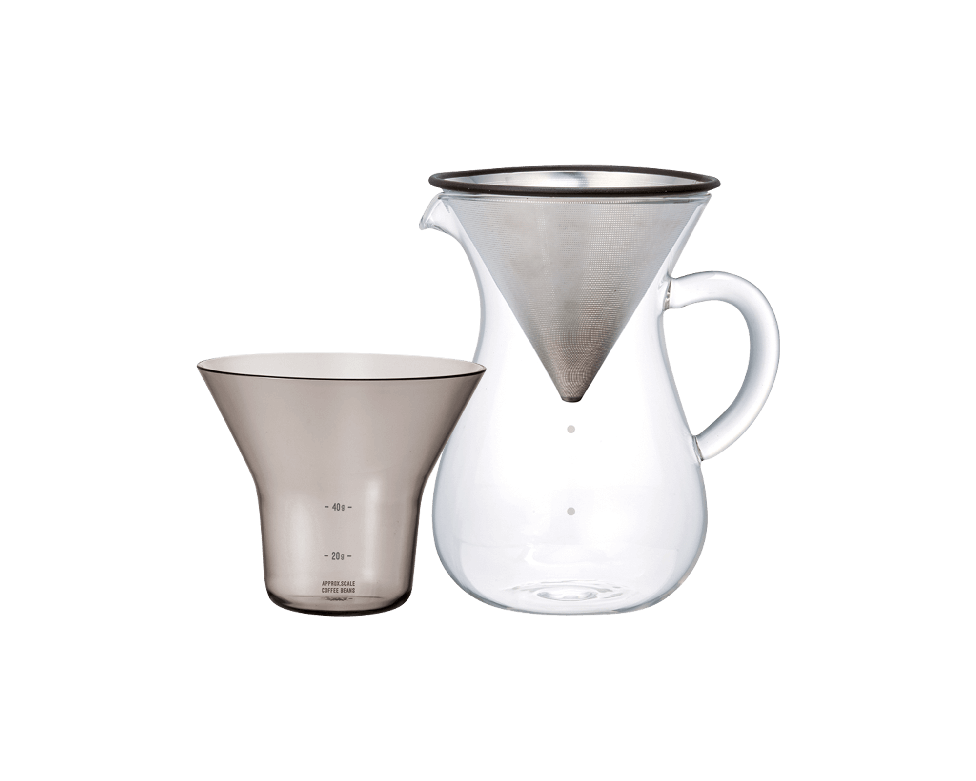 Carafe avec filtre permanent - Kinto®