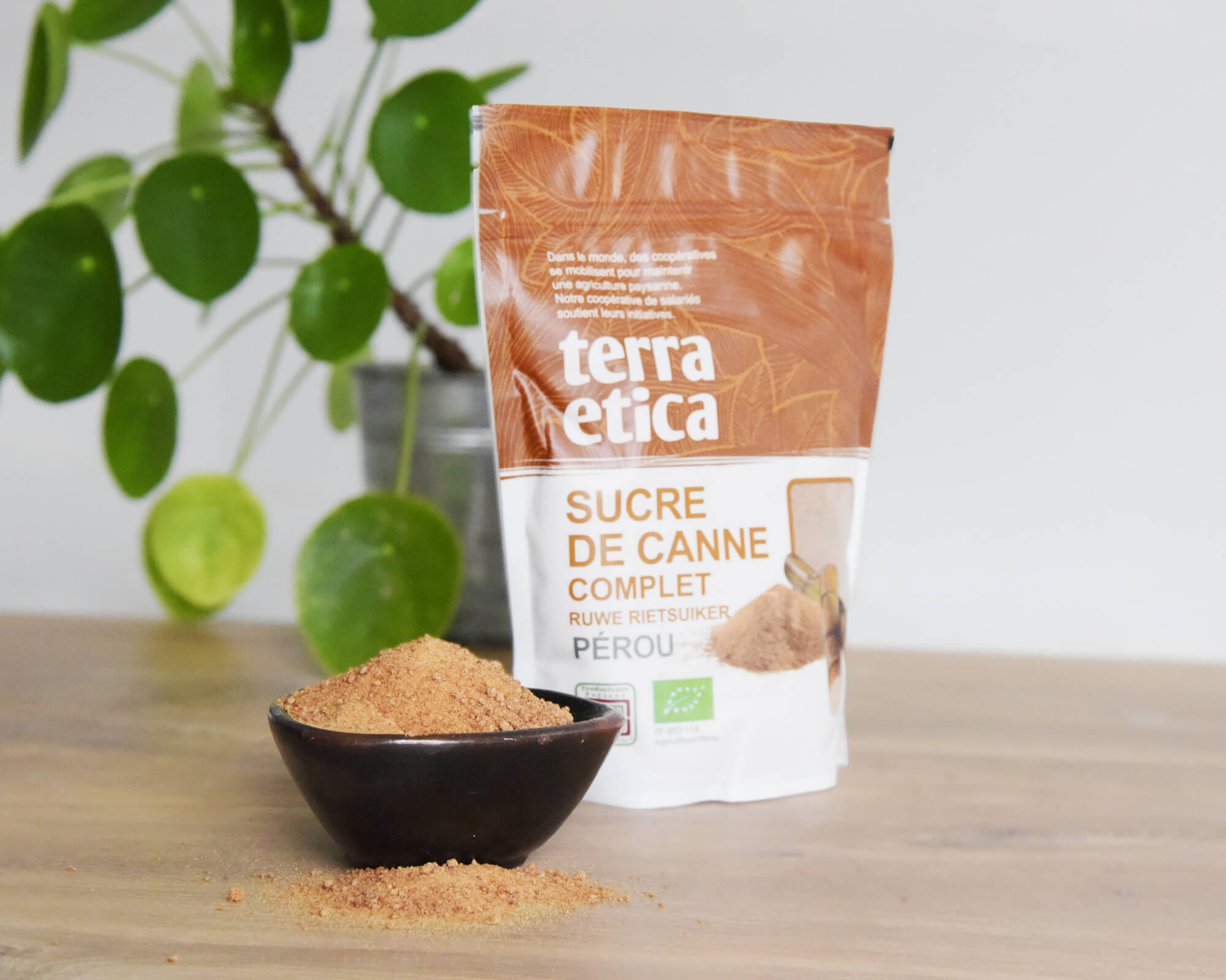 Sucre complet de canne bio et équitable du Pérou I Terra Etica