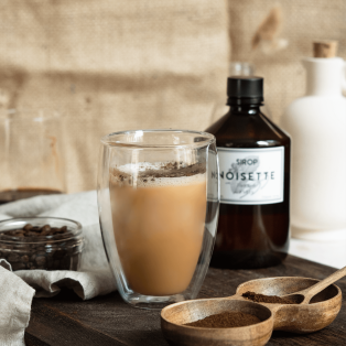 Recette : Iced Latte Avoine Noisette