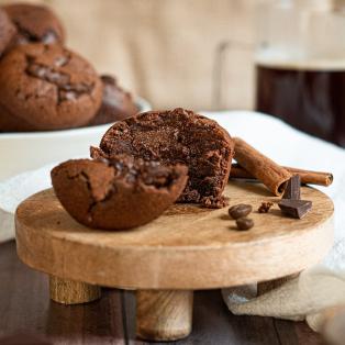 Recette : coeur coulant café, cannelle, chocolat